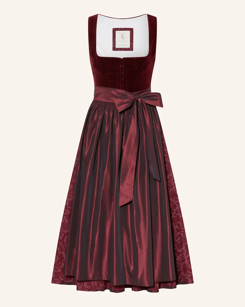 Johann & Johanna Dirndl rot Dunkelrot