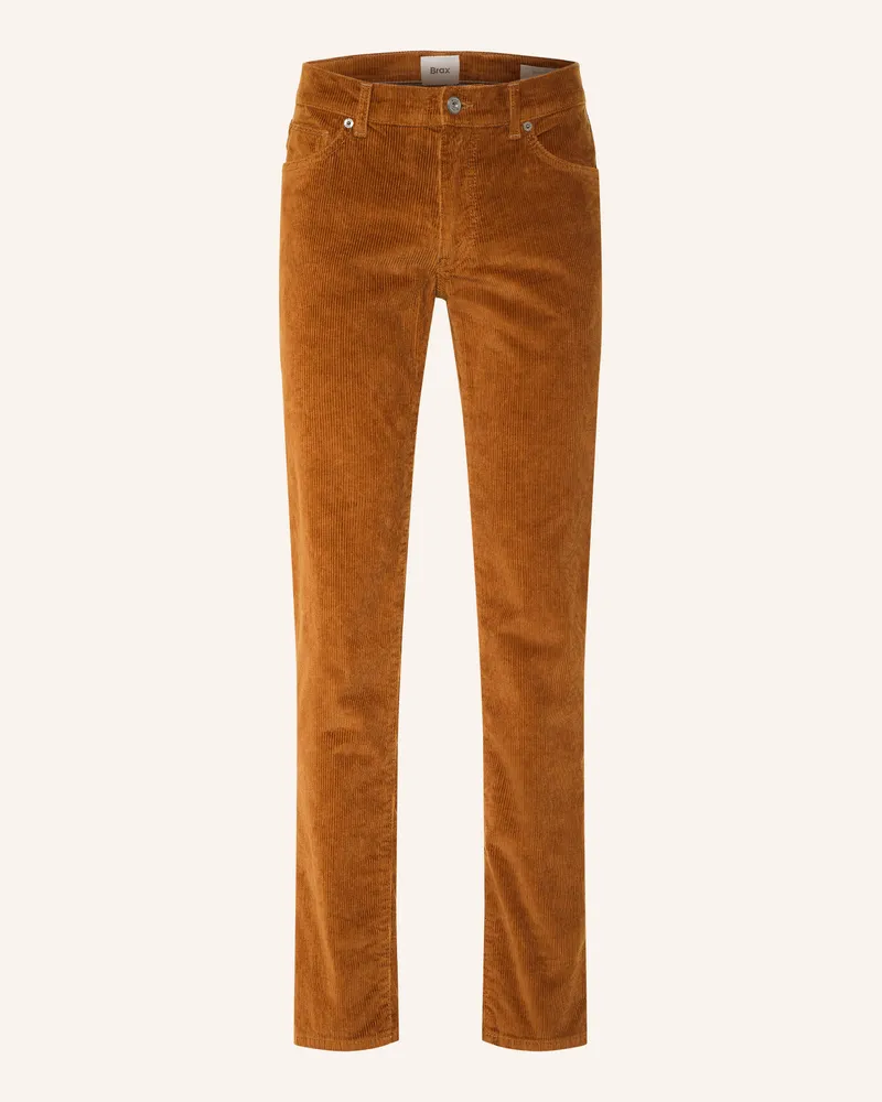 Brax Cordhose Cadiz Straight Fit braun 73
