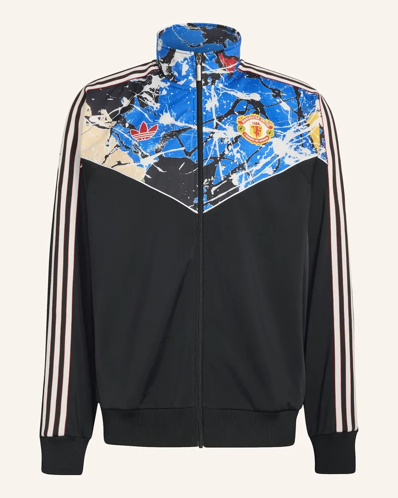 adidas Manchester United Stone Roses Originals Jacke schwarz Schwarz