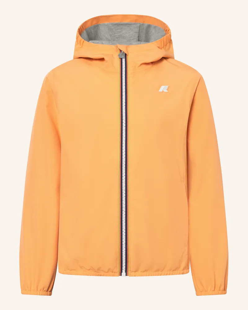 K-Way Funktionsjacke P. Linn Stretch Poly Jersey orange Orange