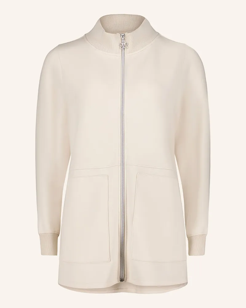 Cartoon Sweatjacke weiss Weiss
