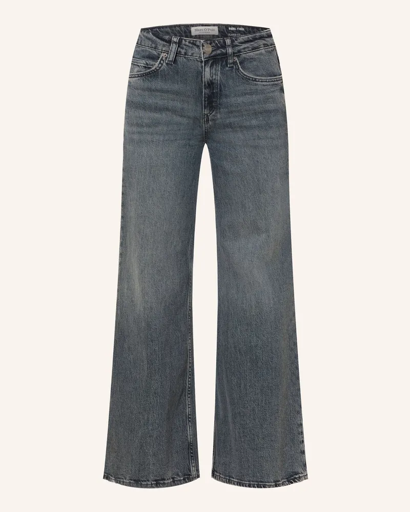 Marc O'Polo Flared Jeans Fjona grau 0826