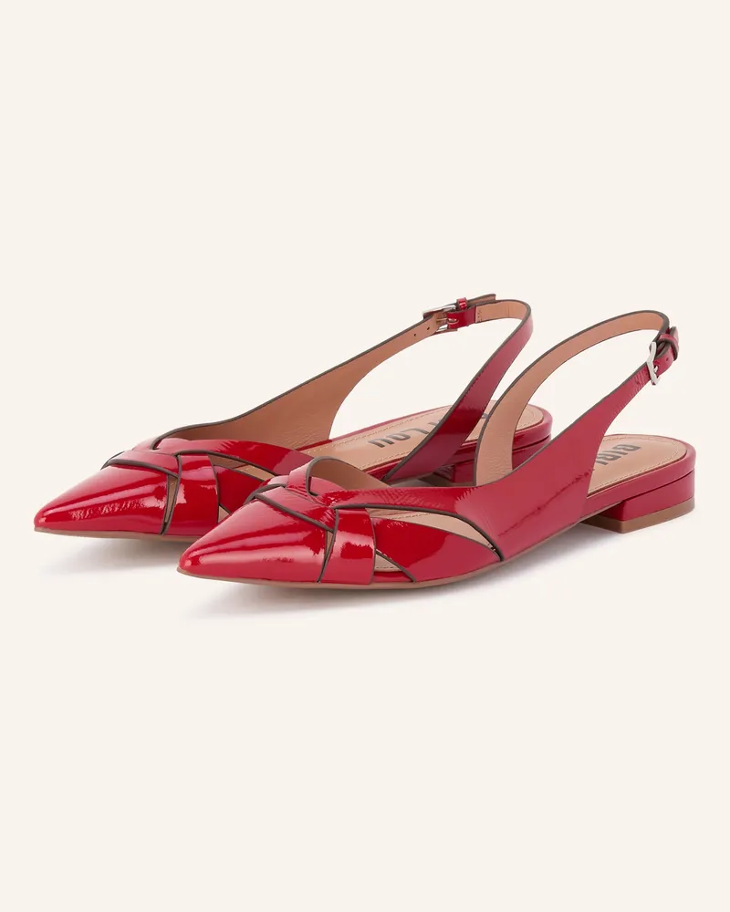 Bibi Lou Slingballerinas Nolia rot Rot