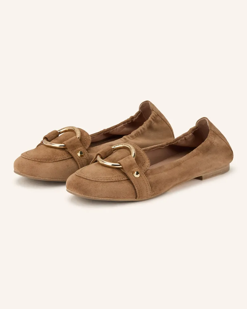 Kennel & Schmenger Ballerinas Lola beige Braun