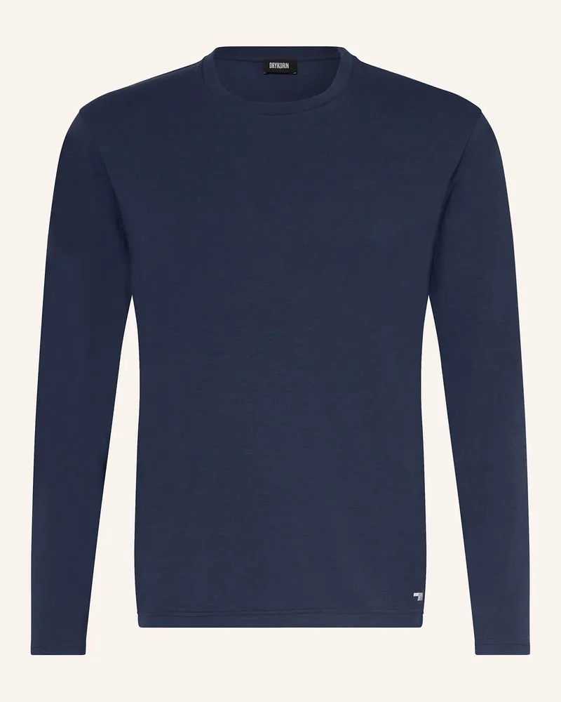 Drykorn Longsleeve IDIRO Dunkelblau