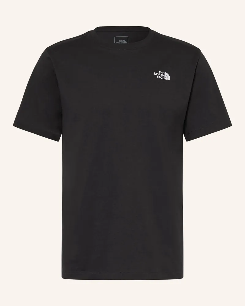 The North Face T-Shirt Evolution Simple Dome schwarz Schwarz