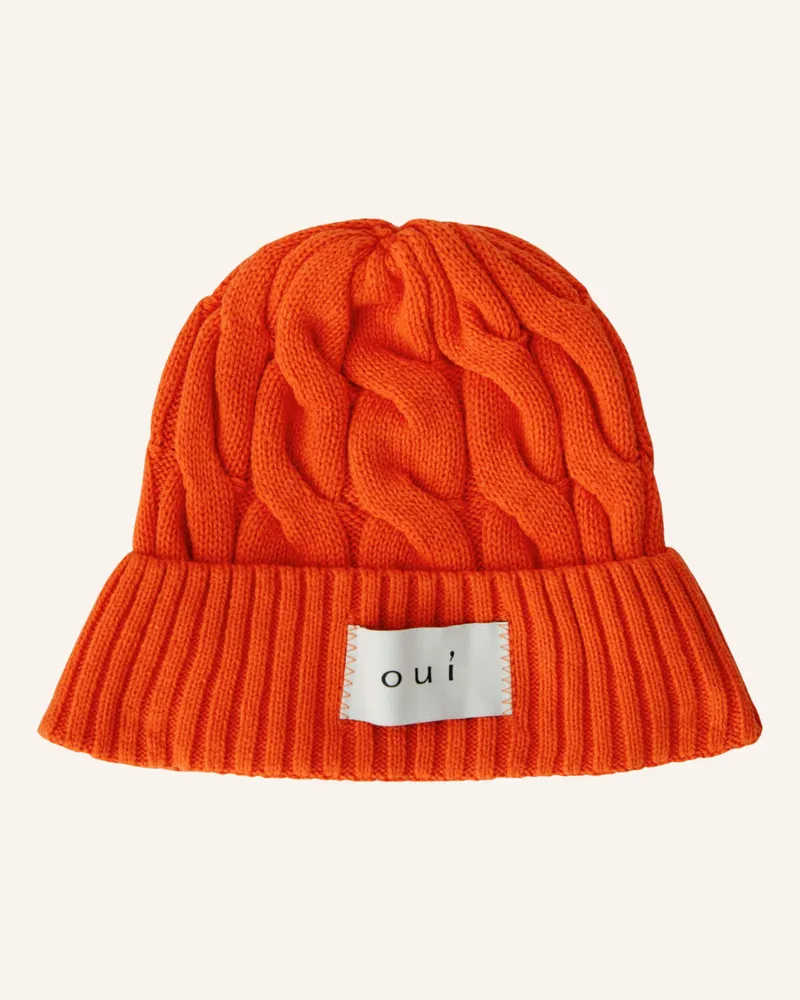 Oui  Oui Mütze orange Orange
