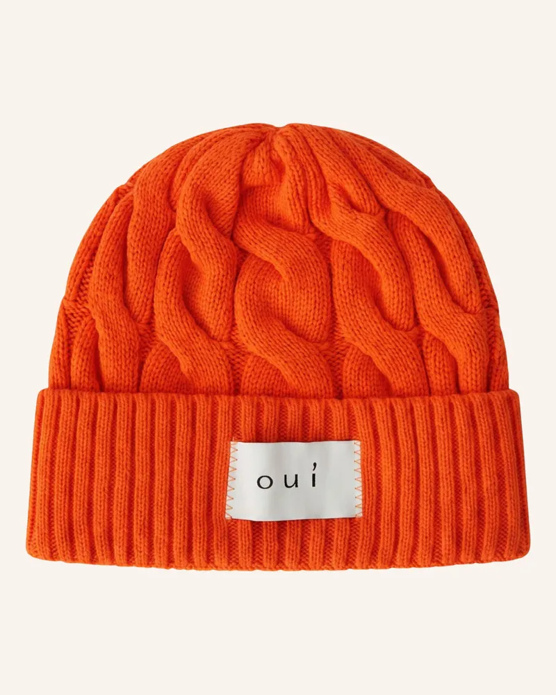 Oui  Oui Mütze orange Orange