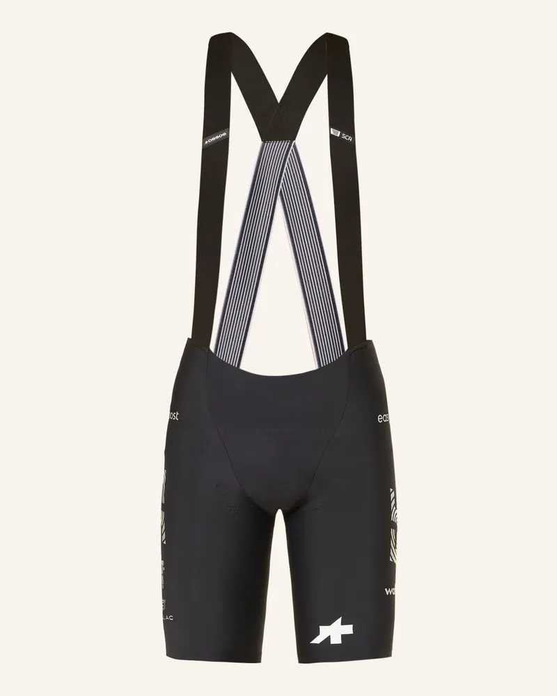 ASSOS Radhose Equipe s11 Ef 2026 Mit Trägern Und Gepolstertem Einsatz schwarz Schwarz