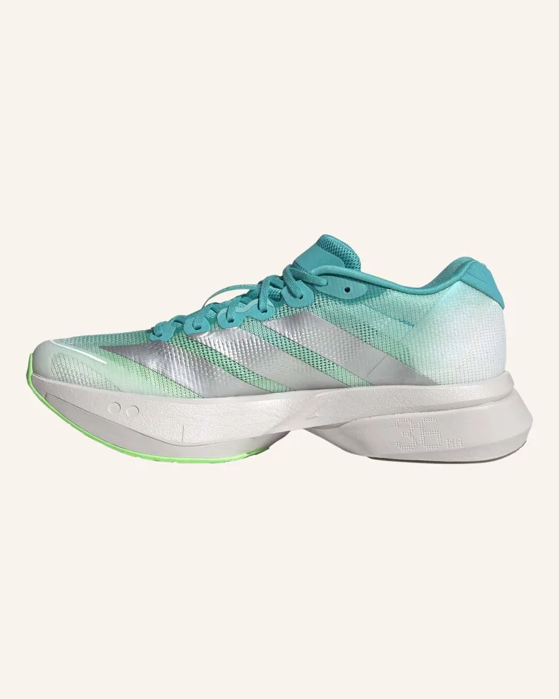 adidas Adizero Boston 13 Laufschuh blau Grün
