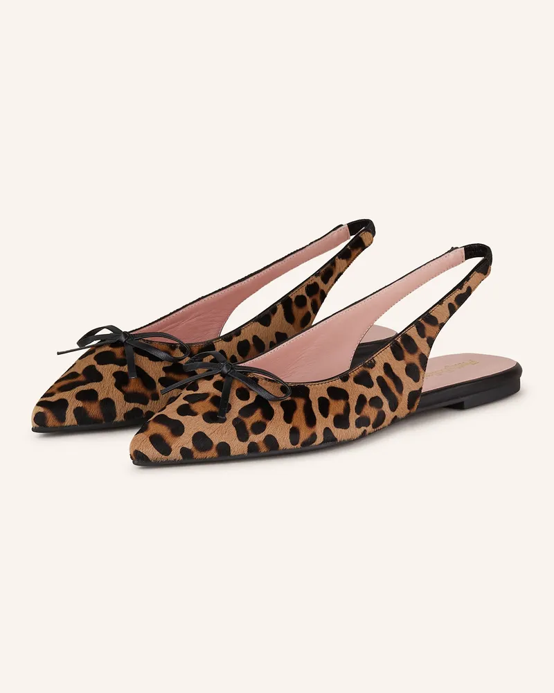 Pretty Ballerinas Slingballerinas MURABI Camel