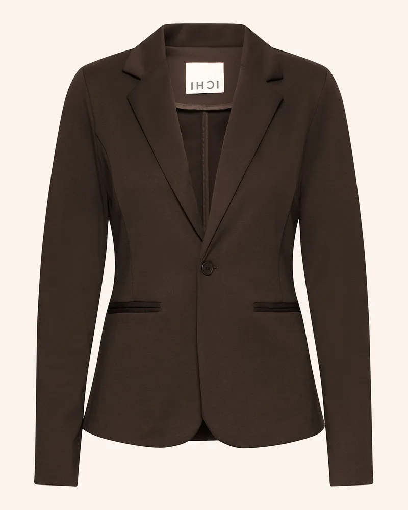 ICHI Jerseyblazer Ihkate braun Dunkelbraun