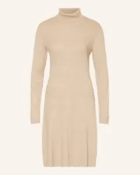 COMMA Strickkleid Beige