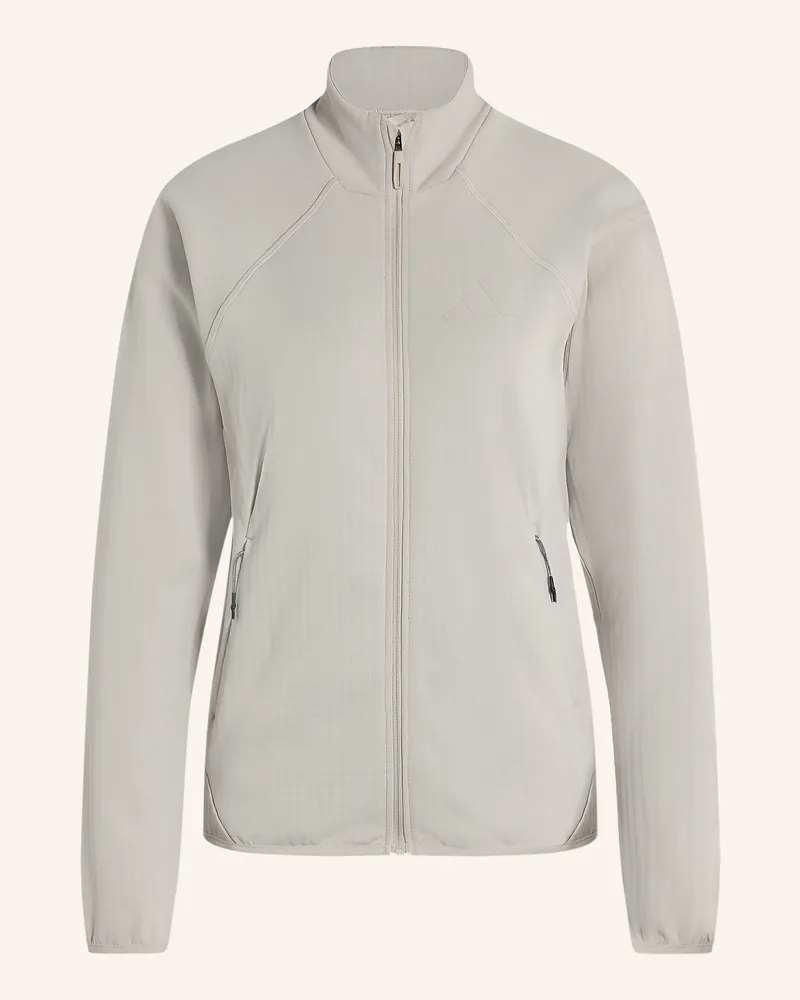 adidas Midlayer-Jacke Terrex Xperior Climawarm+ Ventknit grau Hellgrau