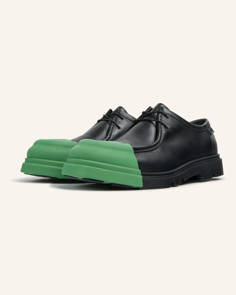 Camper Schnürschuhe Junction schwarz Schwarz