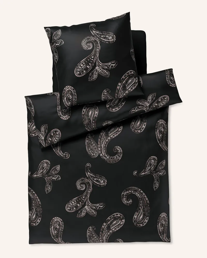 JOOP! Bettwäsche JOOP! PAISLEY Schwarz