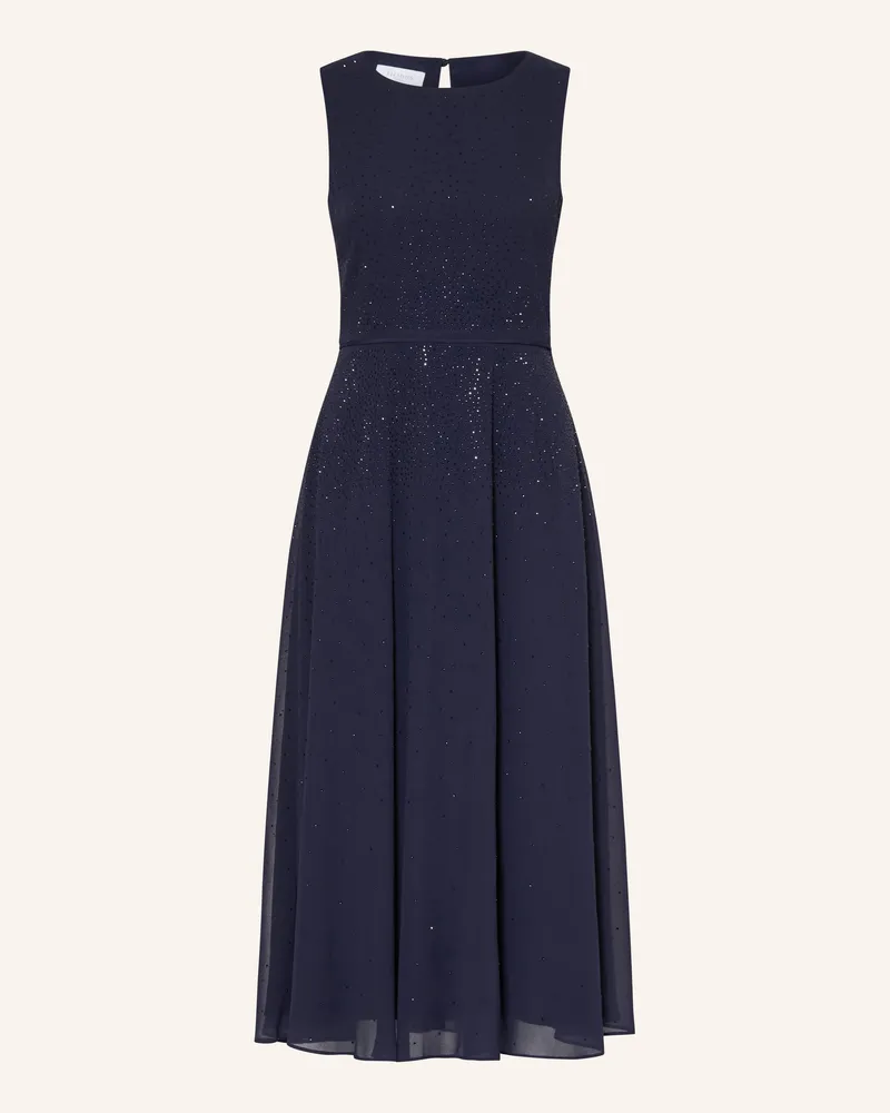 HOBBS London Kleid KIKI mit Schmucksteinen Dunkelblau