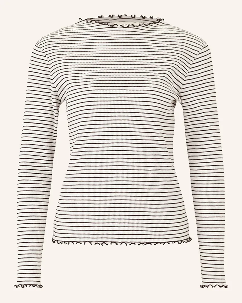 Cartoon Longsleeve weiss Creme