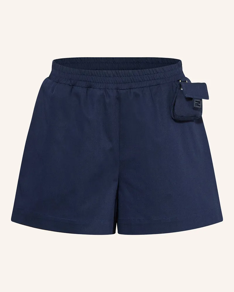 Fendi Shorts blau Dunkelblau