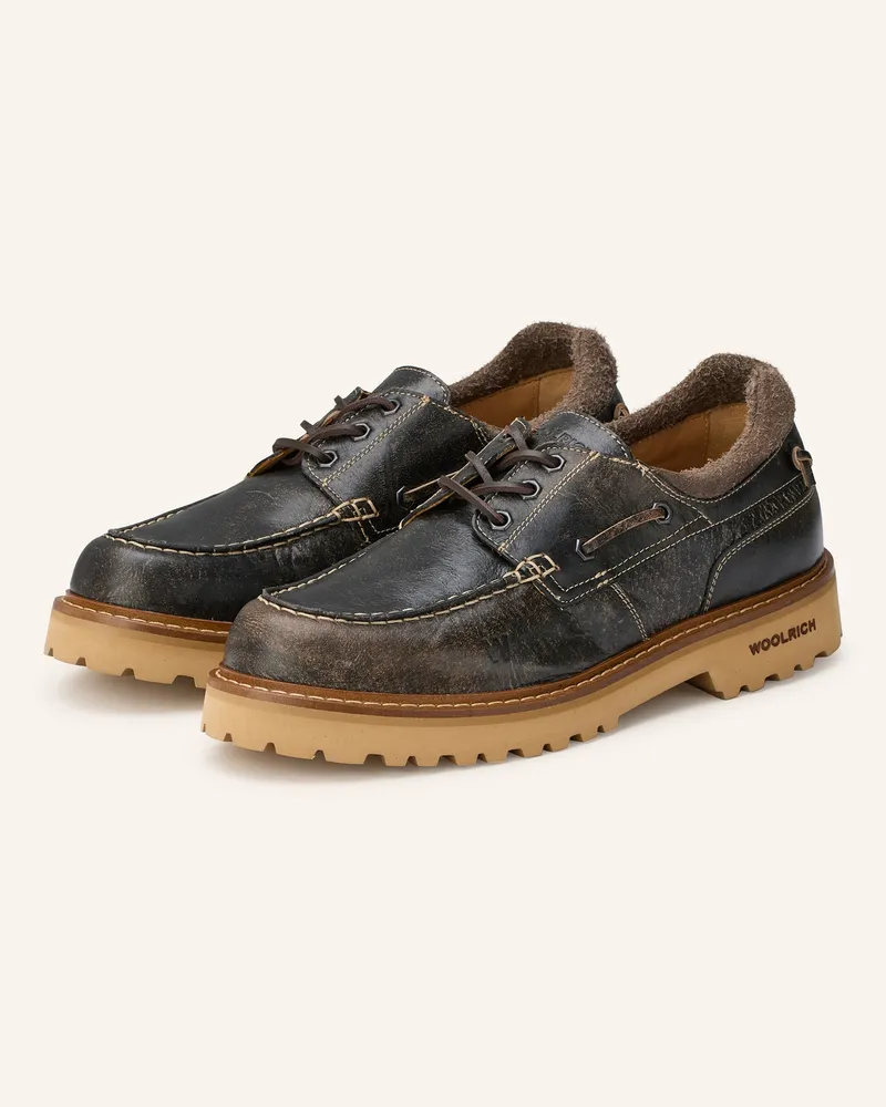 Woolrich Bootsschuhe ROCK Taupe