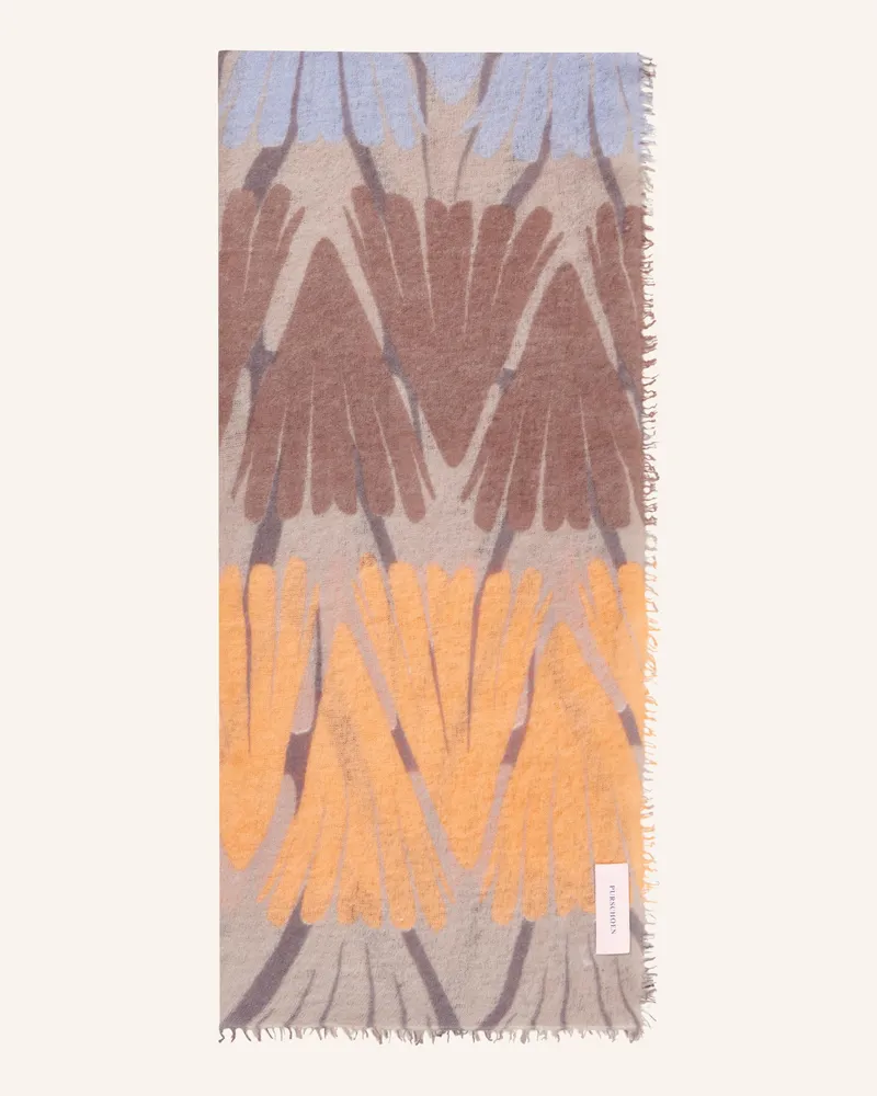 Puschoen Cashmere-Schal MAYA Orange