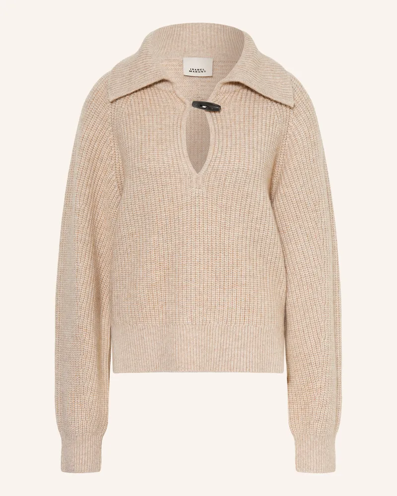 Isabel Marant Troyer Miranda Mit Merinowolle Und Cashmere beige Beige