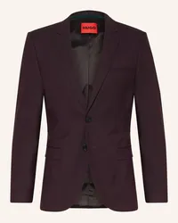 HUGO BOSS Anzugsakko ARTI232X Extra Slim Fit Rot