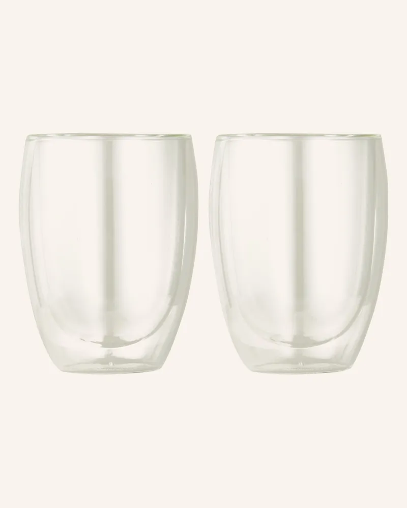 Bodum 2er-Set Thermogläser Pavina weiss Weiss