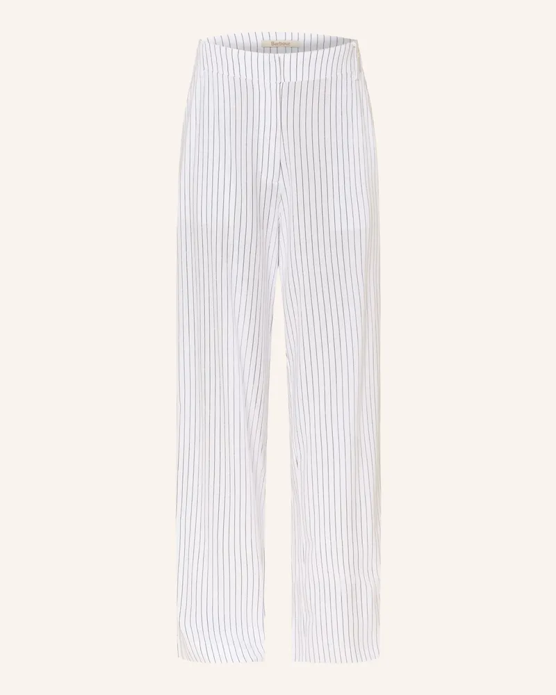 Barbour Marlenehose Sloane weiss Weiss