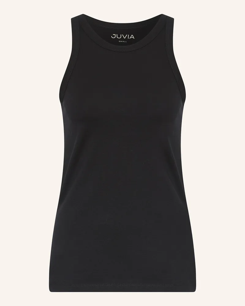 Juvia Top schwarz Schwarz