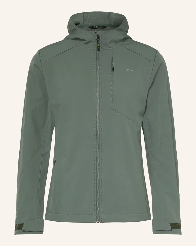 me°ru' Softshell-Jacke Bordeaux gruen Grün