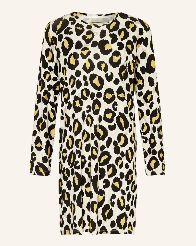 Essenza Nachthemd Emmy Fedelia beige Schwarz