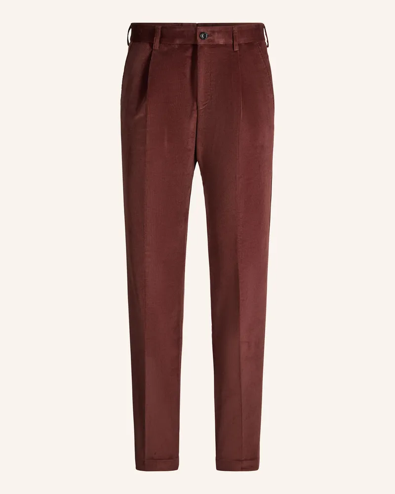 Strellson Anzughose Tomeo Regular Fit Aus Cord rot Rot