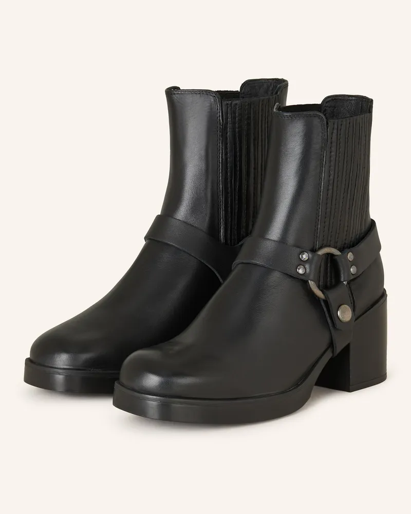Unisa Stiefeletten JELANI Schwarz