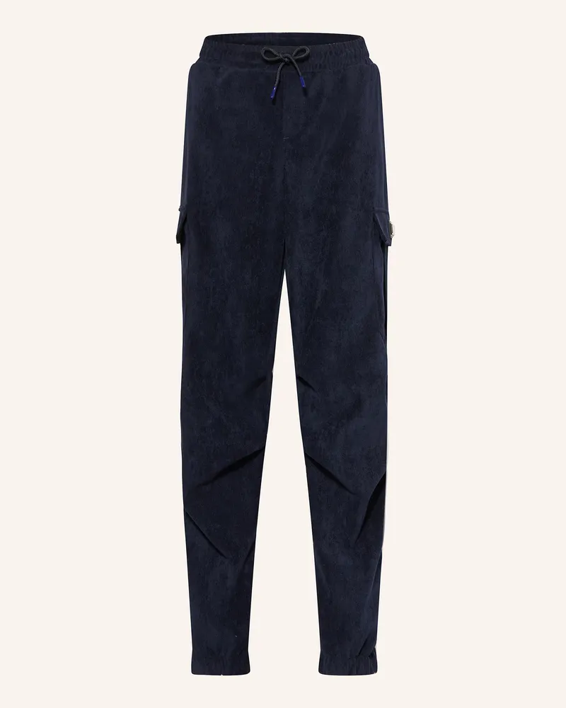 Dolce & Gabbana Cargohose aus Cord Dunkelblau