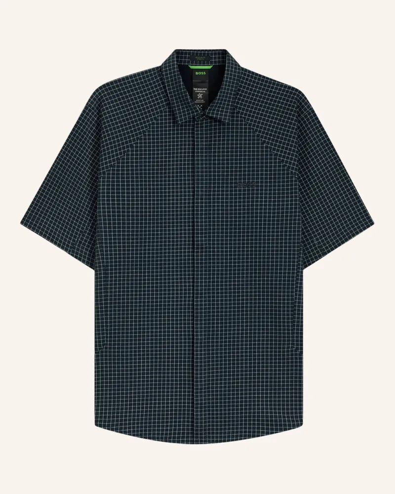 HUGO BOSS Casual Hemd B_EXCURSE_S Regular Fit Dunkelblau