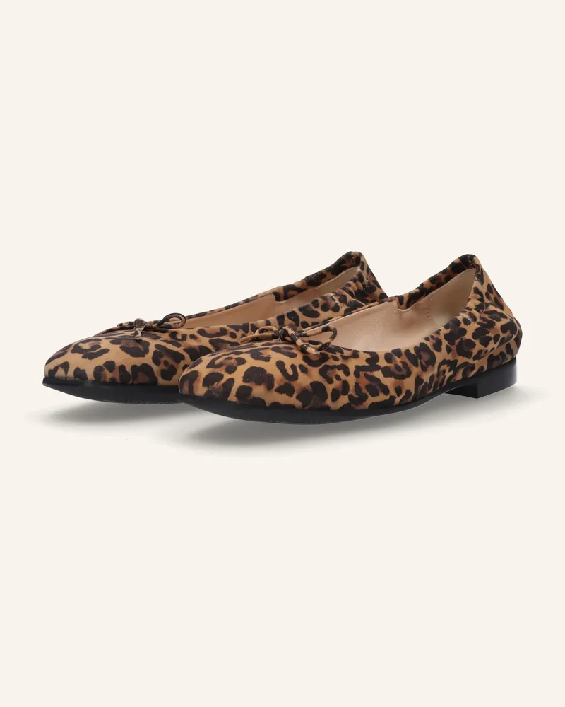 Thea Mika Ballerinas Dunkelbraun