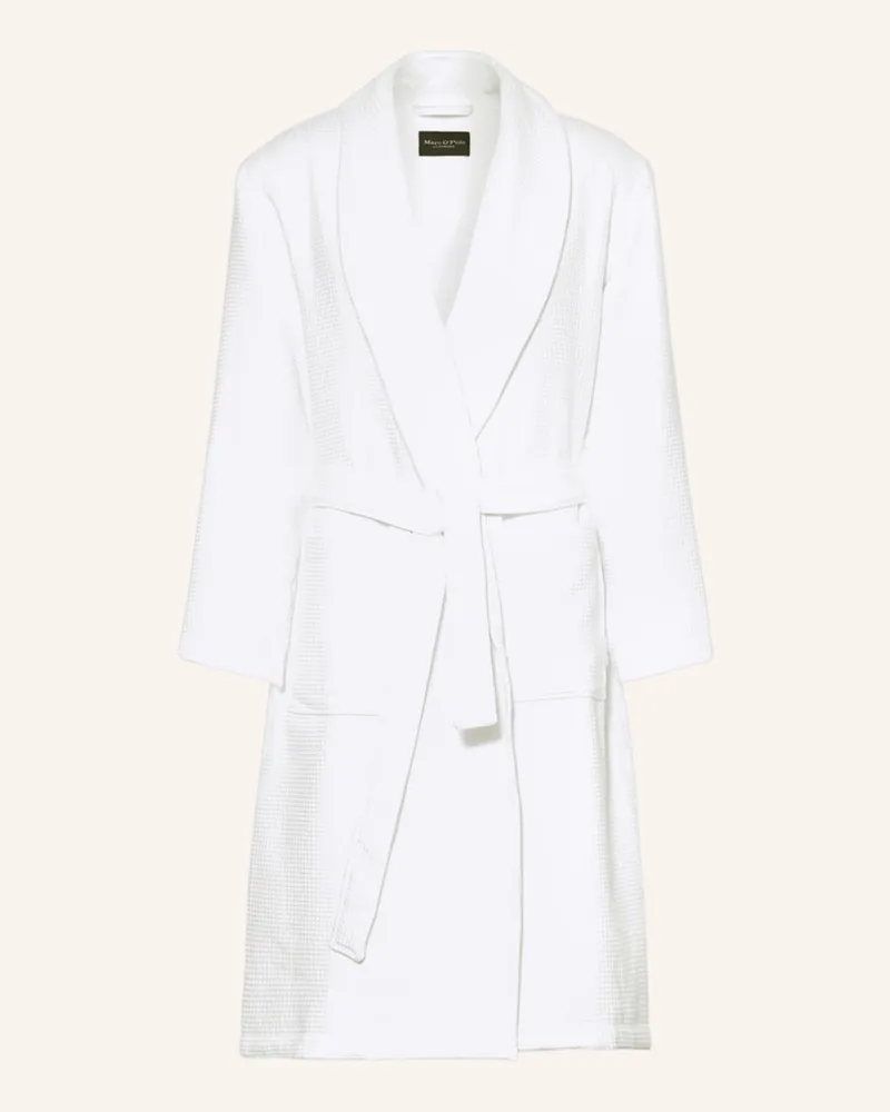 Marc O'Polo Herren-Bademantel Creme