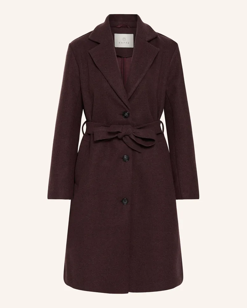 Kaffe Trenchcoat Kasaturn rot Rot