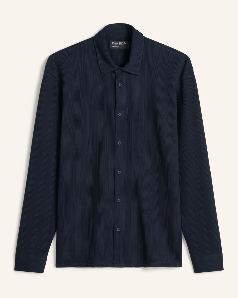 Marc O'Polo Jerseyhemd blau Blau