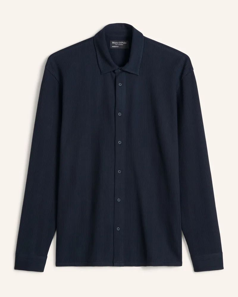 Marc O'Polo Jerseyhemd blau Blau