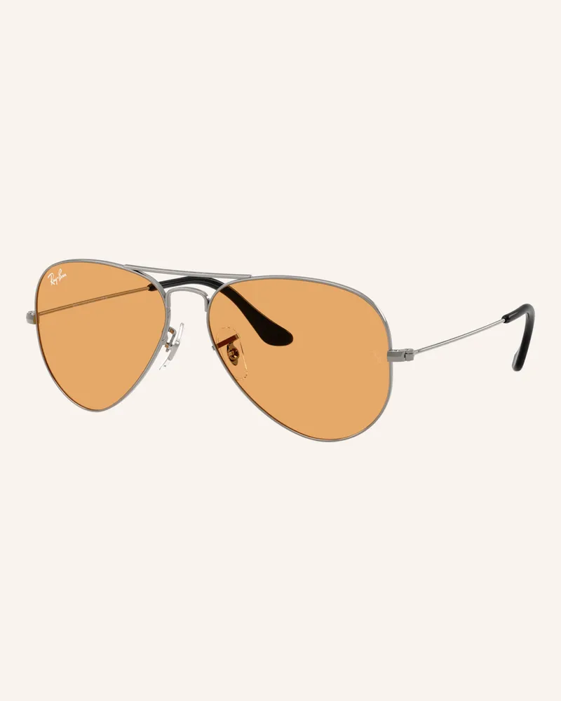 Ray Ban Sonnenbrille rb3025 Aviator grau Gunmetal