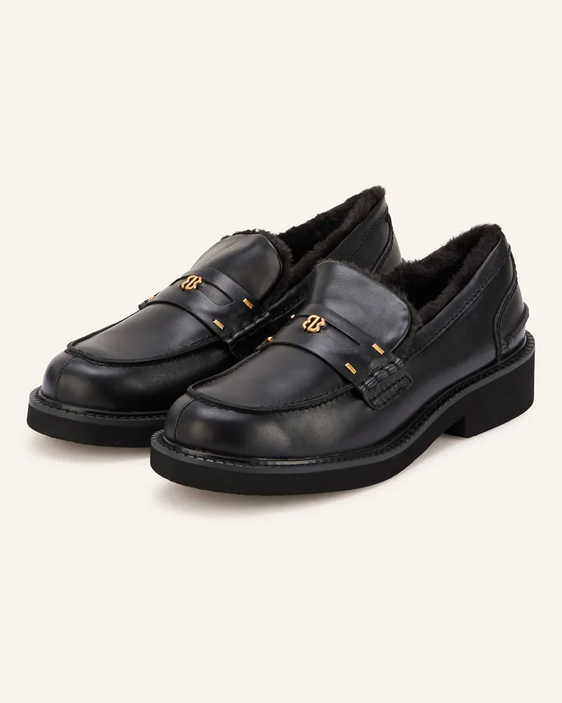 Bibi Lou Penny-Loafer schwarz Schwarz