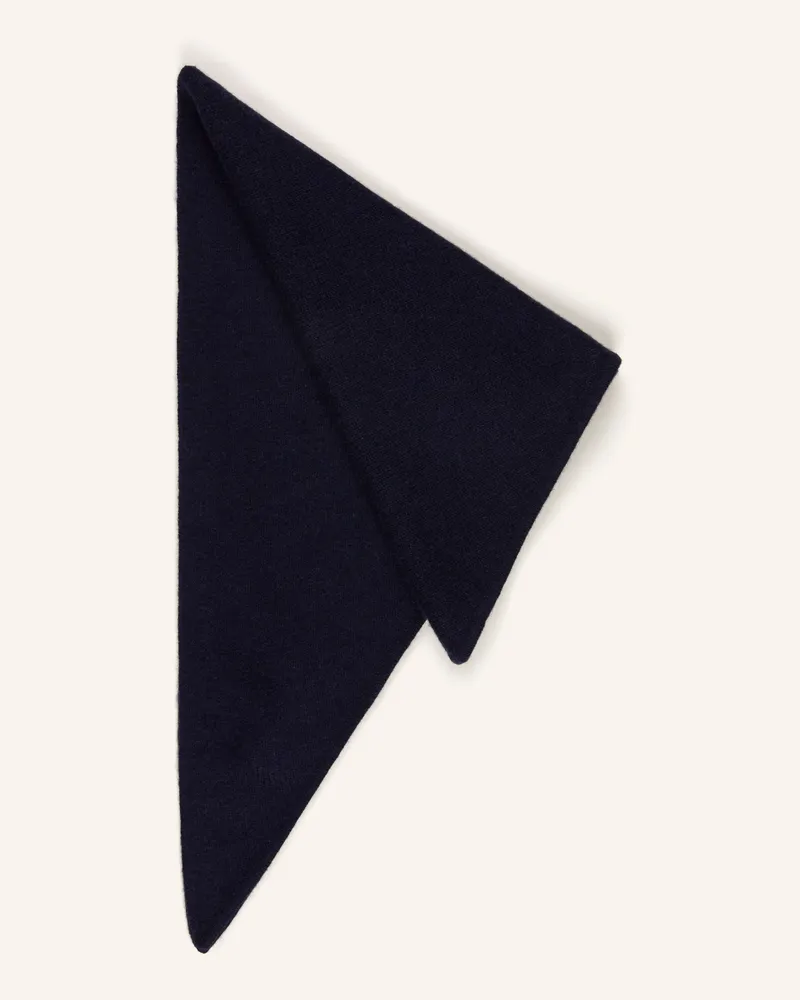 Darling Harbour Dreieckstuch Mit Cashmere blau Navy