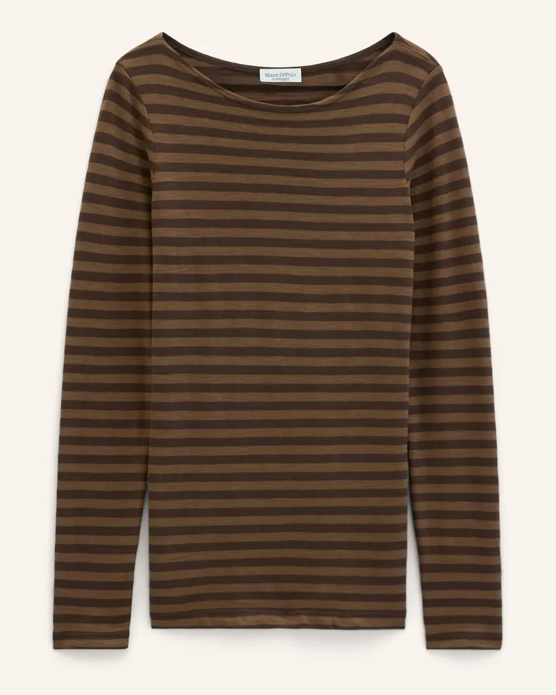 Marc O'Polo Longsleeve braun Braun