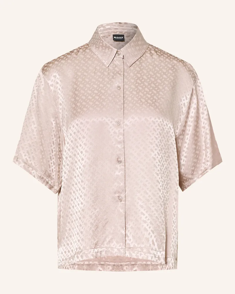 HUGO BOSS Schlafshirt Monogram beige Beige