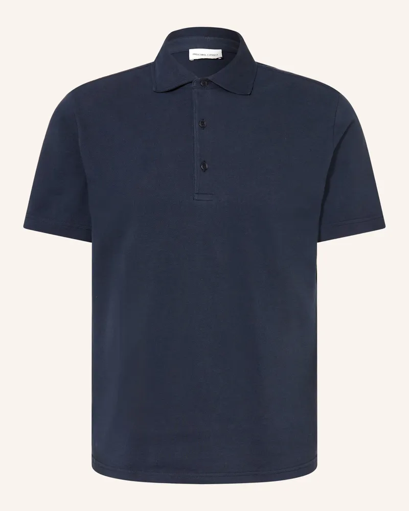 Frescobol Carioca Piqué-Poloshirt Luca blau Dunkelblau