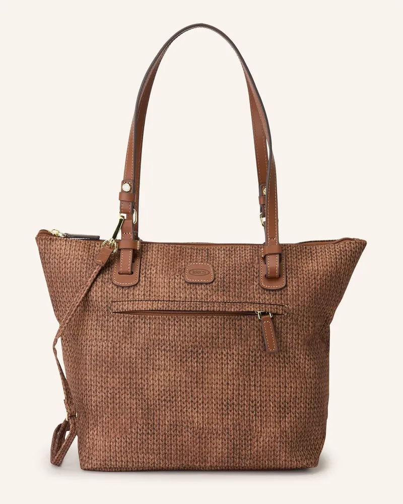 Bric's Schultertasche Mit Pouch braun Braun
