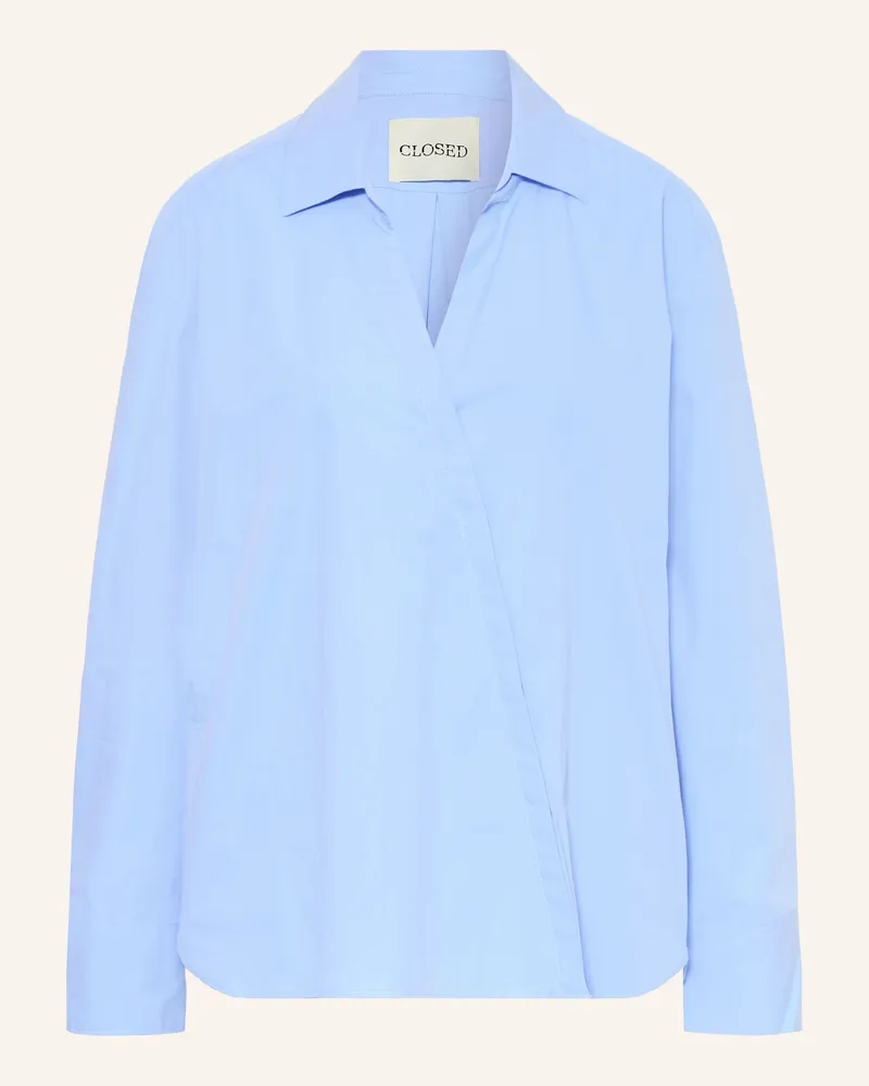 Closed Hemdbluse Hellblau