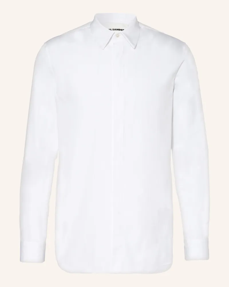 Jil Sander Hemd Comfort Fit Weiss